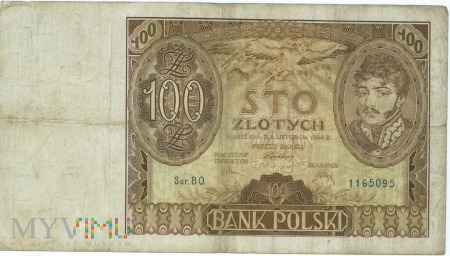 Duże zdjęcie 100 złotych-1934