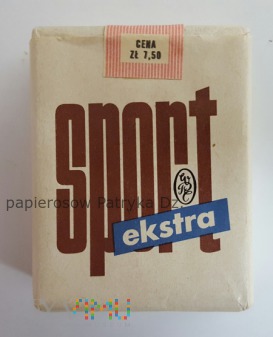 Papierosy SPORT EKSTRA 1979 r. Kraków