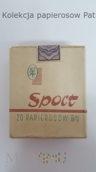 Papierosy SPORT Kraków 1958 r. cena 3 zł