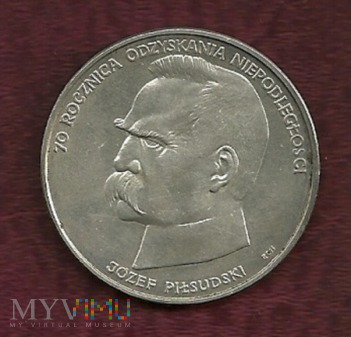 Duże zdjęcie 50000 zł, Józef Piłsudski, 1988 rok