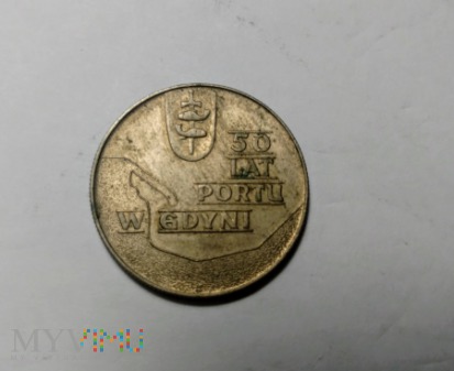 10 złotych 1972 50 lat portu w Gdyni