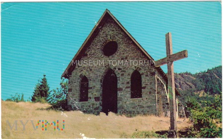 Duże zdjęcie Koksilah - Kościół indiański - lata 60-te