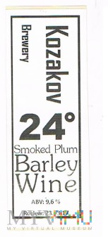 smoked plum barley wine