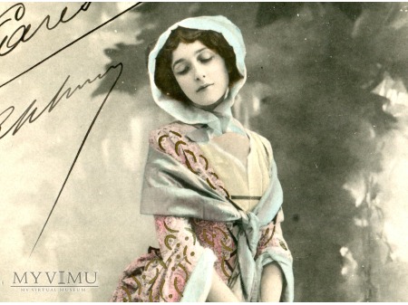Lina CAVALIERI Najpiękniejsza kobieta świata 1904