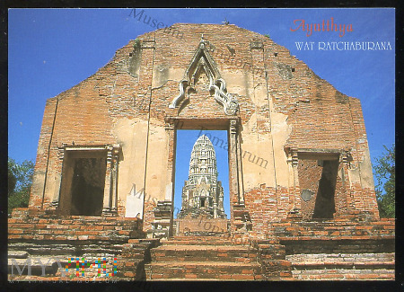 Thailand - Ayutthaya - Wat Ratchaburana - pocz XXI