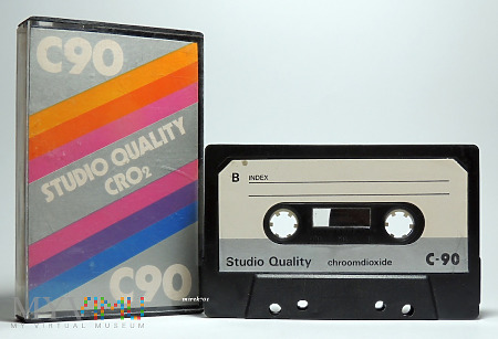 Studio Quality CRO2 C90 kaseta magnetofonowa