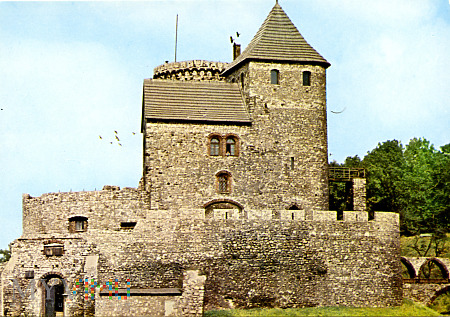 Będzin - zamek gotycki, przebudowany w 1834 r. (3)