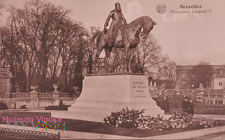 Belgia Bruksela Król Léopold II