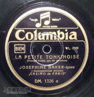 Josephine Baker polska wersja płyty .