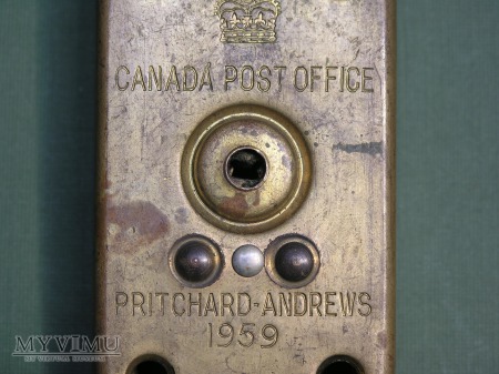 Canada Post Office Mail Box Lock-"Arrow"