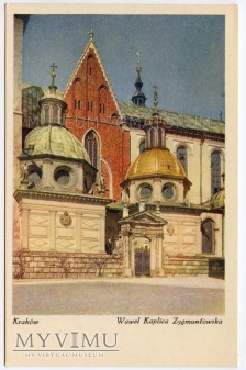 Duże zdjęcie Kraków - Wawel - Kaplica Zygmuntowska lata 30-te