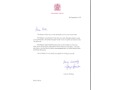 List od Królowej Wielkiej Brytanii Elżbiety II