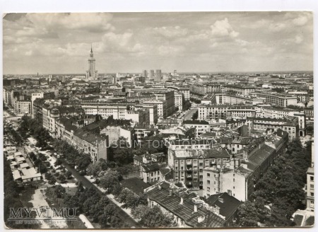 Warszawa - Widok ogólny- 1968