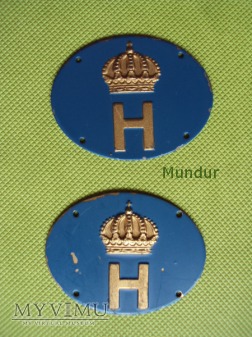 Szwecja-oznaka specjalności wojskowej: Hemvärnet