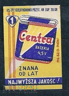 Centra Znana od lat.1963.Częstochowa