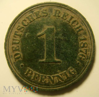 1 Pfennig 1876 A