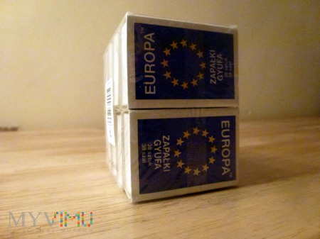 Duże zdjęcie Zapałki "Unia Europejska" wersja B