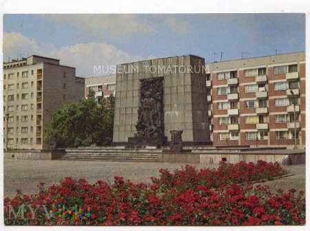 W-wa - pomnik Bohaterów Getta - 1979