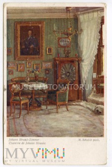 Schalek - pokój Johanna Straussa - 1916