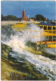 Duże zdjęcie Kołobrzeg - latarnia morska - po 1990