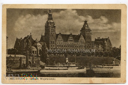 Szczecin - Budynek Urzędu Wojewódzkiego - 1948