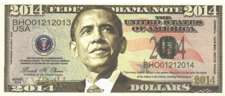 Stany Zjednoczone - 2 014 dolarów (2014)