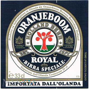 oranjeboom - royal birra speciale