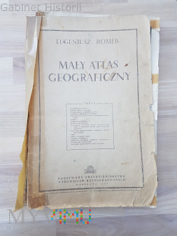 Mały atlas geograficzny 1959 r. Eugeniusz Romer