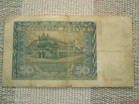 50 złotych 1941 r.