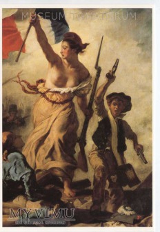Eugene Delacroix - Wolność wiodąca lud na barykady