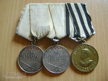 Duże zdjęcie Medale Za zasługi bojowe