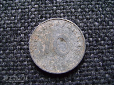 10 pfennigów 1942 F