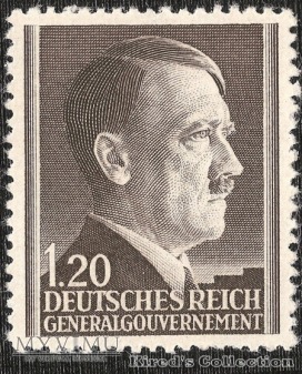 Duże zdjęcie 1,2 złotego "Portret Adolfa Hitlera"