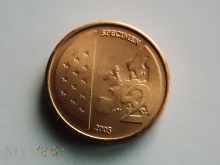 2 EURO CENTY - WATYKAN- 2005