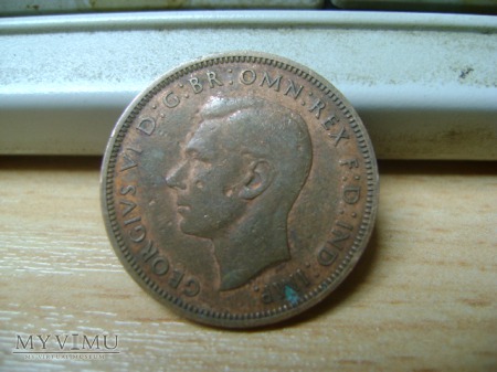 half penny 1942
