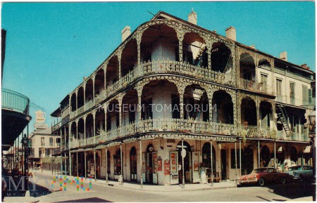 Duże zdjęcie New Orleans - Koronkowe balkony - lata 60-te XX w.