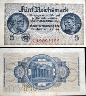 Niemcy, 5 Reichsmarek