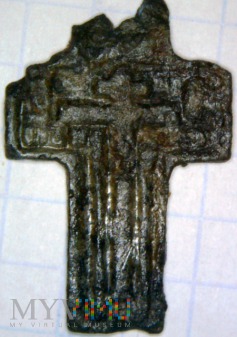 prawosławna ikona podróżna krzyżyk