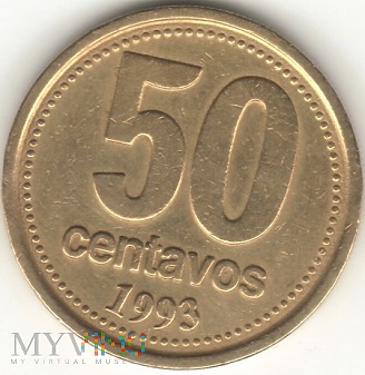 50 CENTAVOS 1993