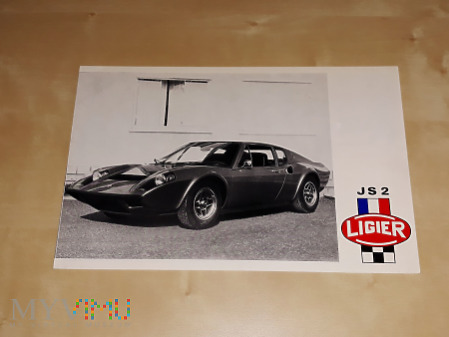 Prospekt reklamowy Ligier JS2 1971
