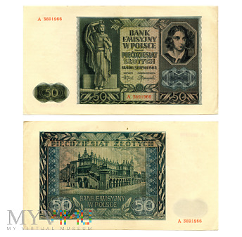 50 złotych 1941 (A 3691966)