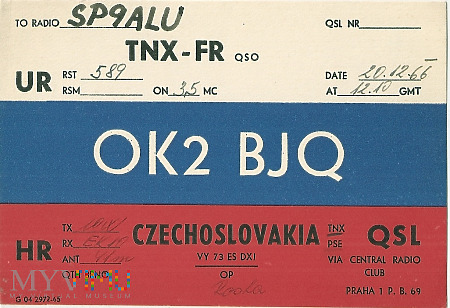 CZECHOSŁOWACJA-OK2bJQ-1966.a