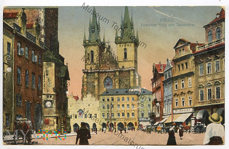 Praha - Týnský chrám - pocz. XX w.