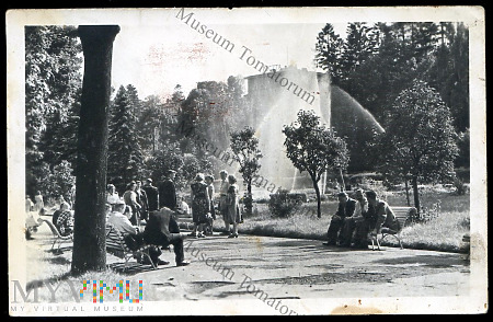 Krynica - Park - 1954