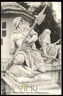 Basel - Bazylea - St. Jakobs-Denkmal - 1911