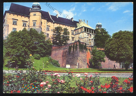 Kraków - Wawel od wschodu - lata 60-te XX w.