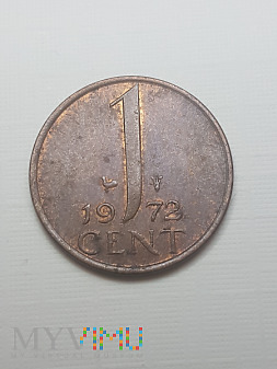 Holandia- 1 cent 1972 r.