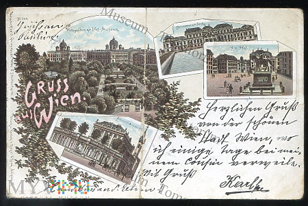 Pozdrowienia z Wiednia - 1897
