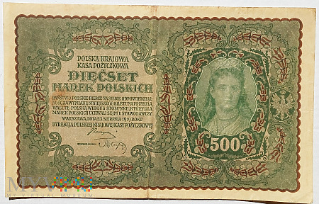 Polska 500 mkp 1919