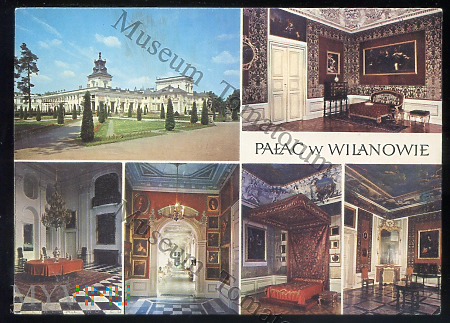 Warszawa - Pałac w Wilanowie - 1974